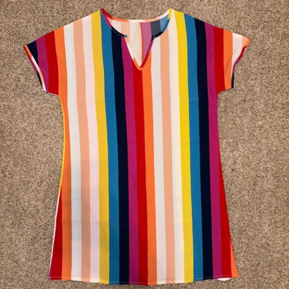 SHEIN Colorful Striped dress - Picture 1 of 3